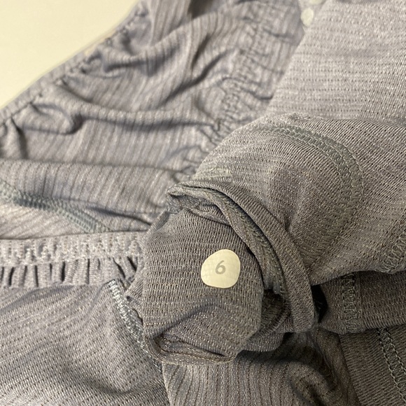 Lululemon Run Wild Short Sleeves Tech Tee Reflective Ruffle Details - Picture 9 of 12